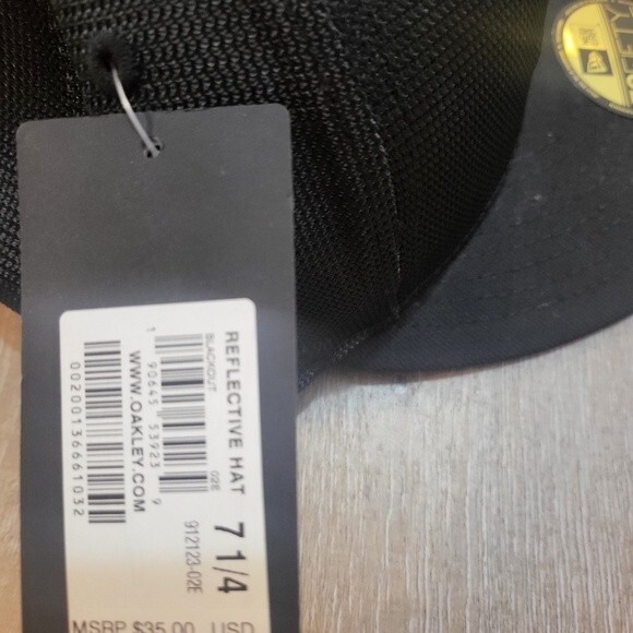 NWT Oakley 59 fifty Trucker Hat Reflective Hat - Picture 4 of 12